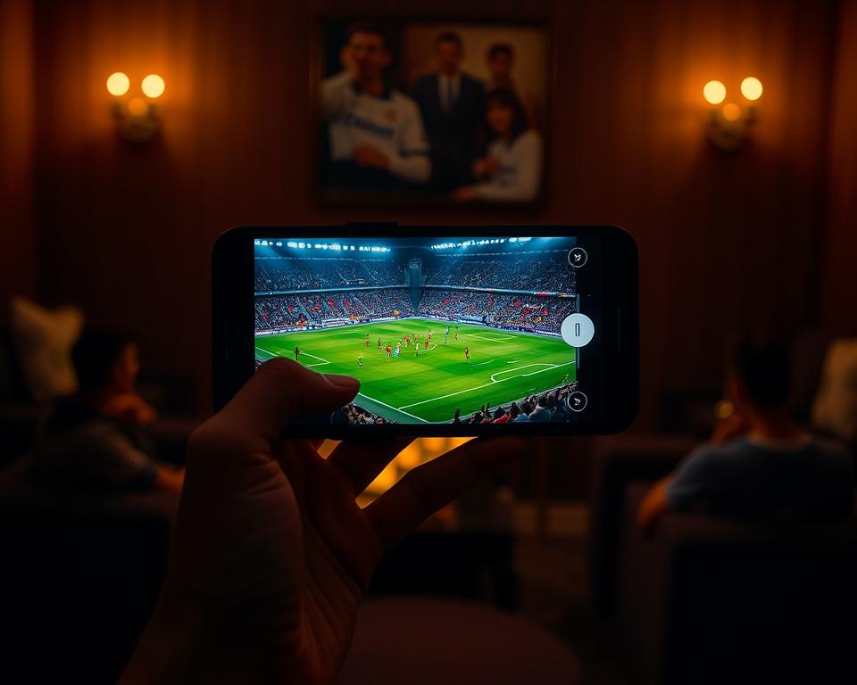 Watch live football on your cell phone for free
