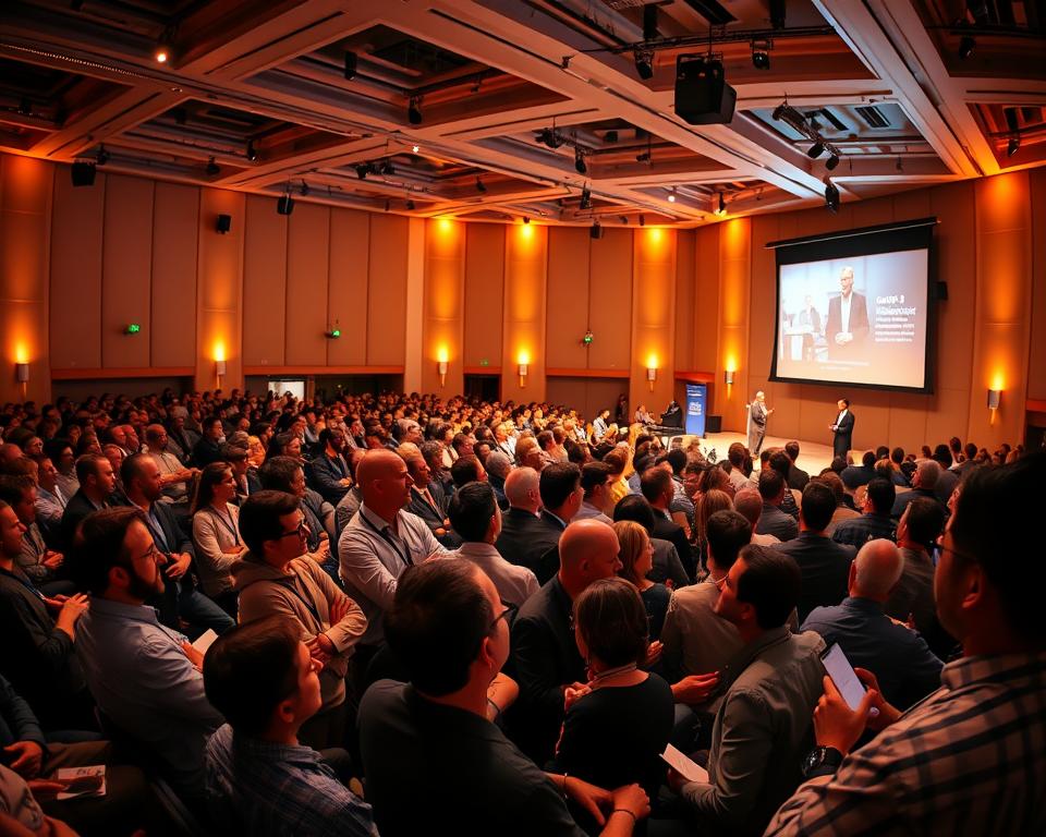 events and podcasts audience