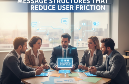 Message Structures That Reduce User Friction